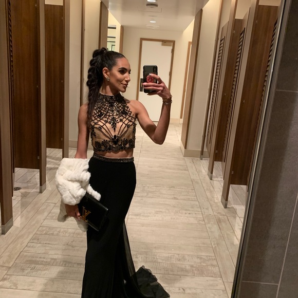 Sherri Hill 2 piece evening gown - Picture 5 of 5